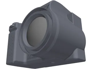 Sony DSC-H5 Camera 3D Model