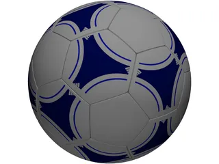 Soccer Ball Adidas (FIFA) 3D Model