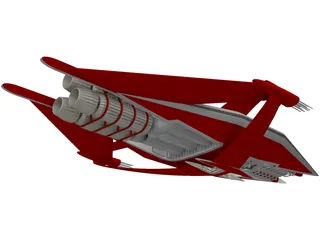 Narn Heavy Cruiser 3D Model