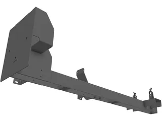 Rifle Rack 3D Model