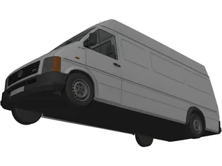 Volkswagen LT Long 3D Model