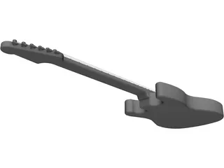 Guitar Electric 3D Model