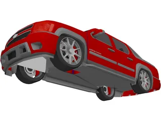 Chevrolet Avalanche (2009) 3D Model