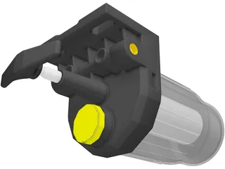 Pump ILC Hydraulic Manual 3D Model
