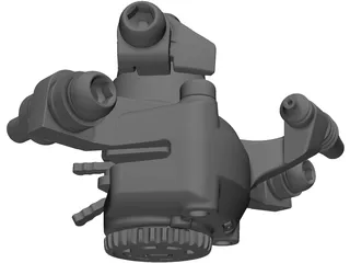 SRAM BB7 Mechanical Disk Brake Caliper 3D Model