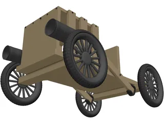 Soap Box Derby Car 3D Model