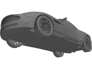 Aston Martin Vanquish (2008) 3D Model