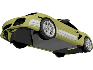 Porsche Cayman R (2011) 3D Model