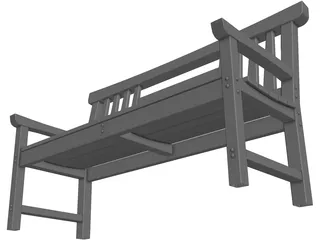 Bench 3D Model