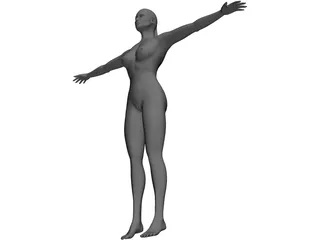 Girl 3D Model