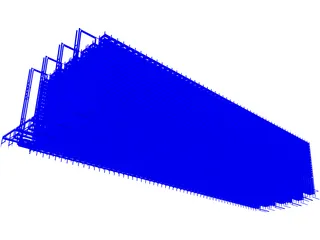 Automated Storage and Retreval System 3D Model