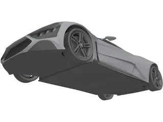 Zenvo ST1 3D Model