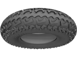 Tire 3D Model