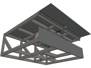 Leveling Platform 3D Model