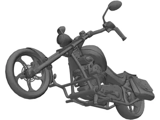 Harley-Davidson 3D Model