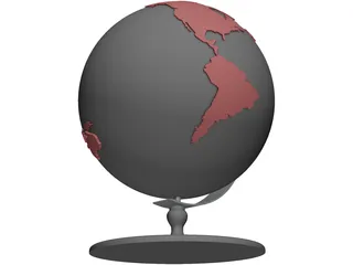 Globe 3D Model