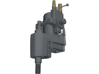 Husqvarna Drillmotor DM406 3D Model