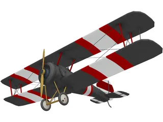 Sopwith Camel 3D Model