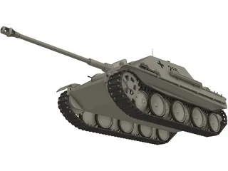 Jag Panther 3D Model