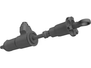 BOS FR02 Shock Absorber 3D Model