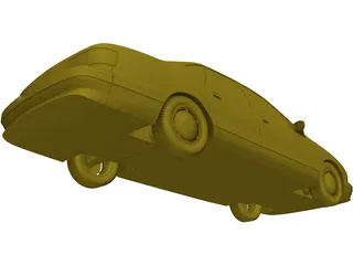 Taxi USA 3D Model