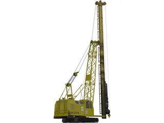 TAKRAF RDK 250.1 Crane 3D Model