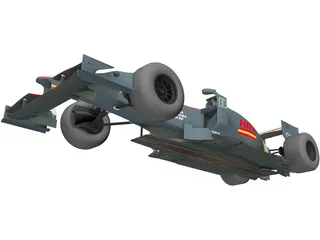 HRT F1 (2010) 3D Model