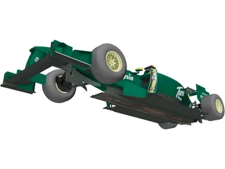 Lotus T127 F1 (2010) 3D Model