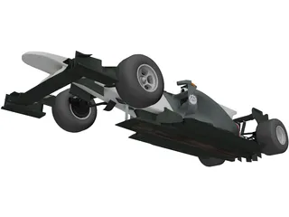 Sauber C29 F1 (2010) 3D Model