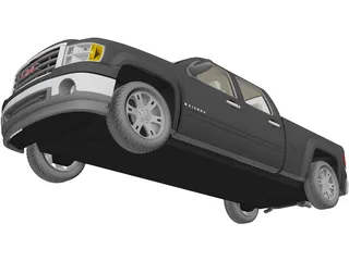 GMC Sierra (2007) 3D Model