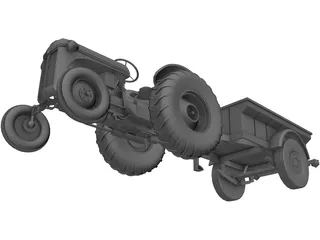 Tractor 3D Model