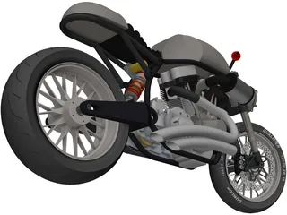 Motorcycle 3D Model