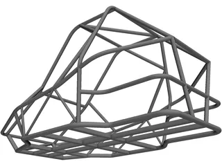 Frame Buggy 3D Model
