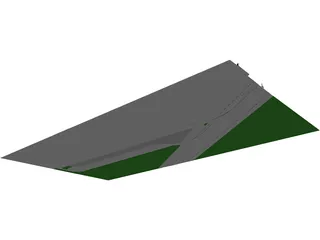 Industrial Base 3D Model