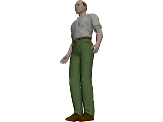 Man 3D Model