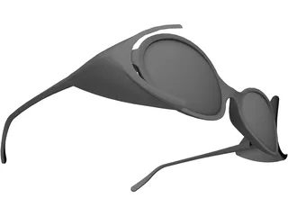 Sunglasses Skiglasses 3D Model