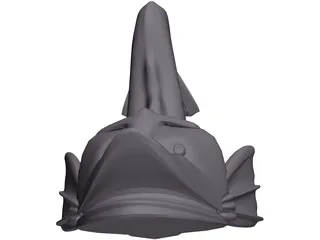 Fish Mythology Dolphin 3D Model