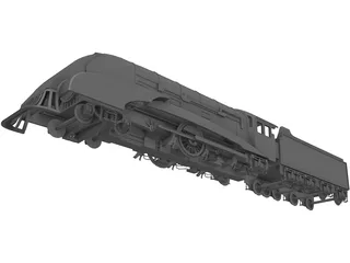 Wedge Locomotive 3D Model