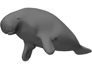 Manatee 3D Model