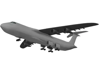 Lockheed C-5 Galaxy 3D Model