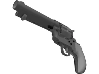 Colt Thunderer 5 Inch 3D Model