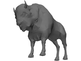 Bison 3D Model