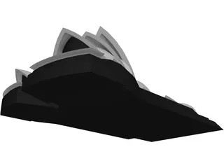 Opera House Sydney 3D Model