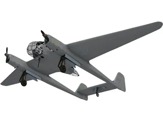 Focke-Wulf Fw 189 3D Model