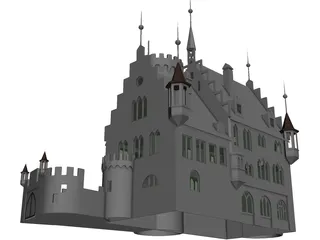 Castle 3D Model