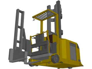 Forklift 3D Model