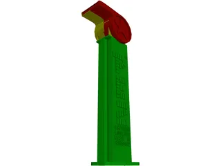 Pez Dispenser 3D Model