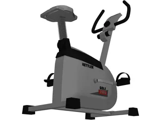 Kettler Exercise Bike 3D Model