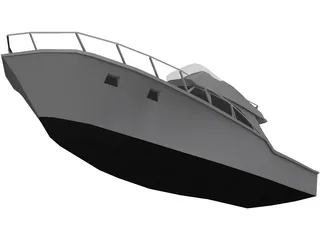 Yacht 3D Model