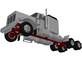 Freightliner Aerodyne 3D Model